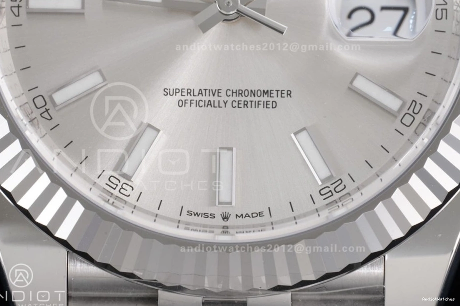 1:1 Premium Stick Steel Clean Jubilee 126334 SH 904L Dial Best Bracelet DateJust on Edition Silver 41 625 0423